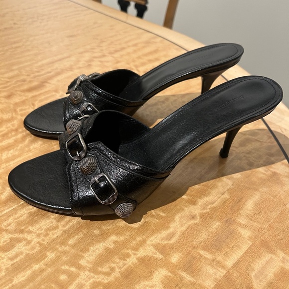 Balenciaga black leather Cagole - Picture 1 of 8